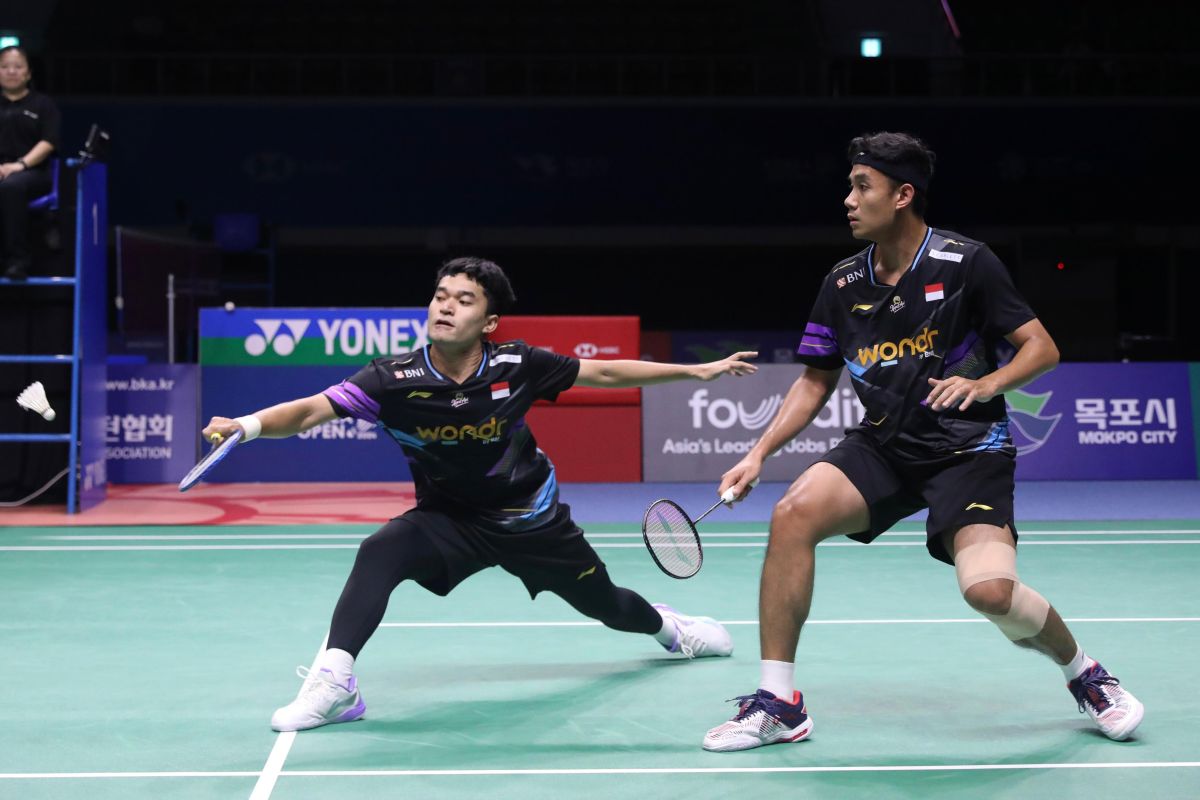 Kalahkan Fikri/Daniel, Leo/Bagas melaju ke final Korea Open