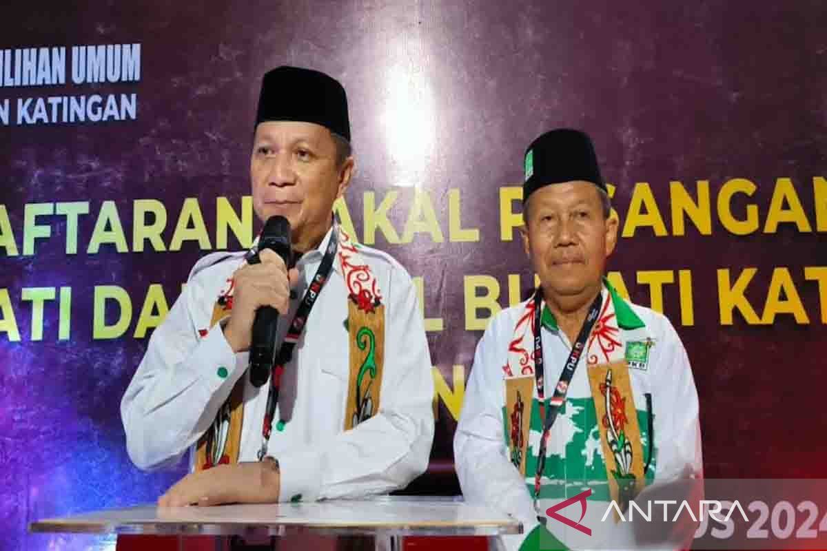 Bapaslon Bupati/Wakil Bupati Katingan Suhaemi-Nikodemus ingin perkuat investasi pertanian