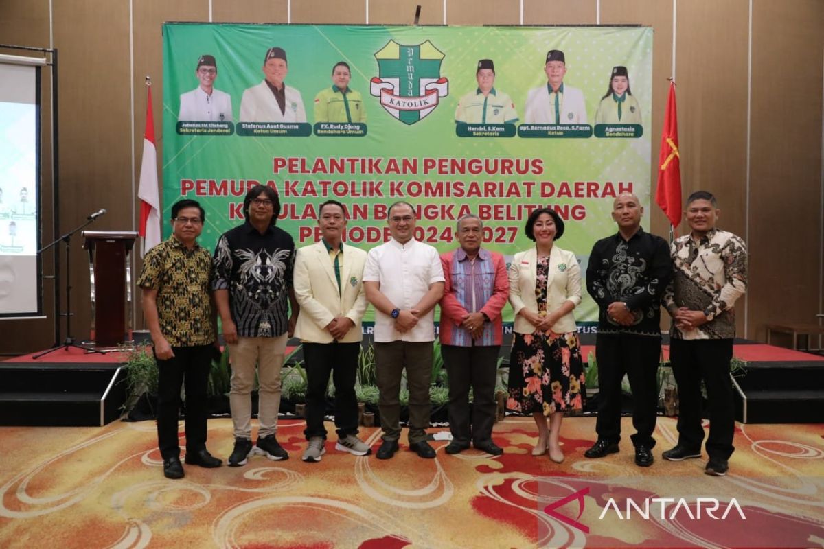 Pemuda Katolik Komisariat Babel 2024-2027 resmi dilantik