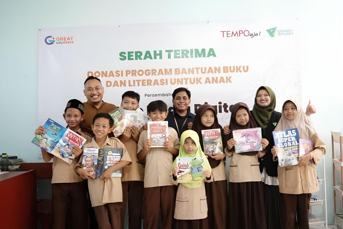 Dompet Dhuafa dan Tempo bantu tingkatkan literasi siswa SD