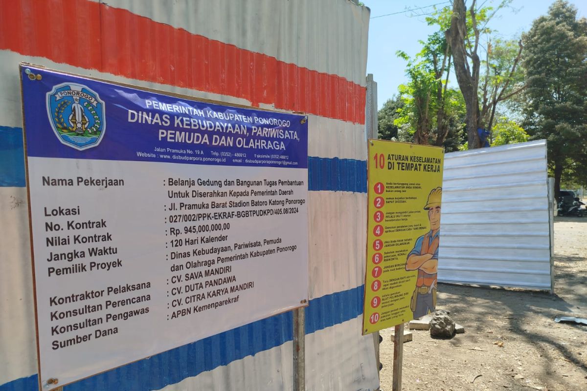 Pemkab Ponorogo mulai bangun panggung ekonomi kreatif bantuan Kemenparekraf