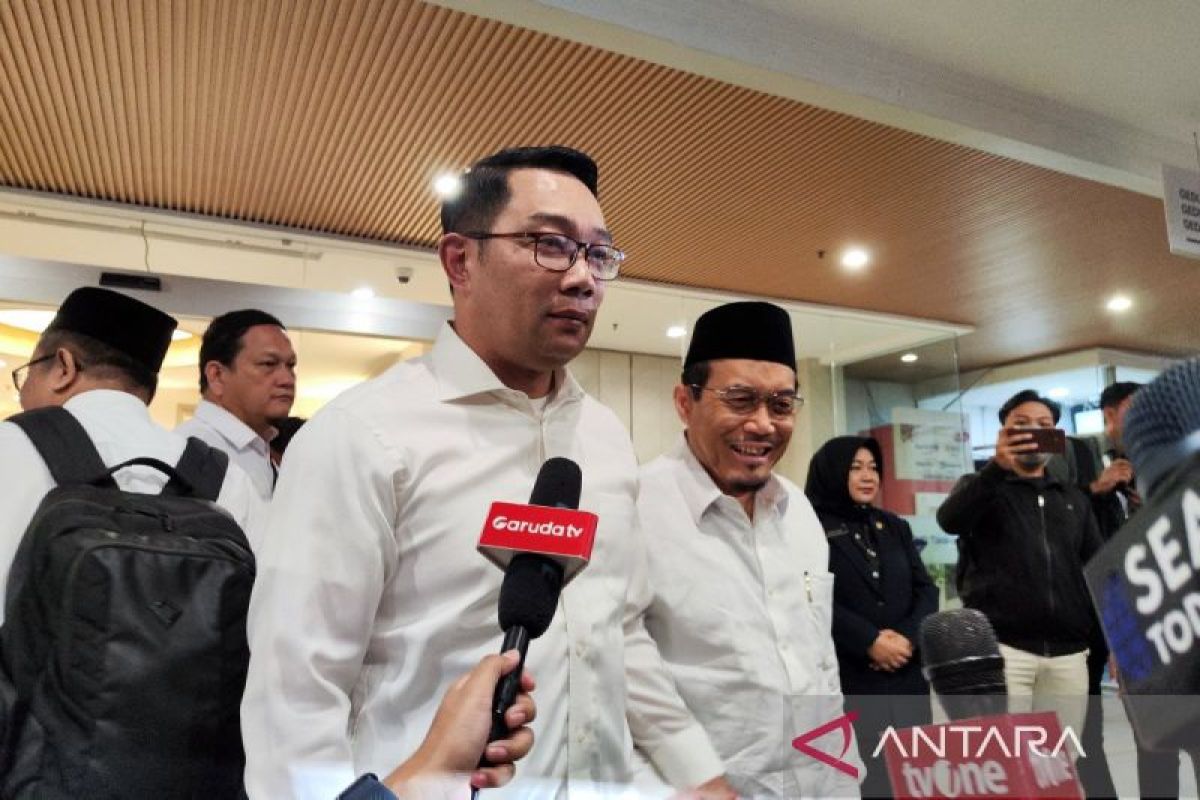 Ridwan Kamil akui banyak konsumsi "vitamin d" sebelum cek kesehatan