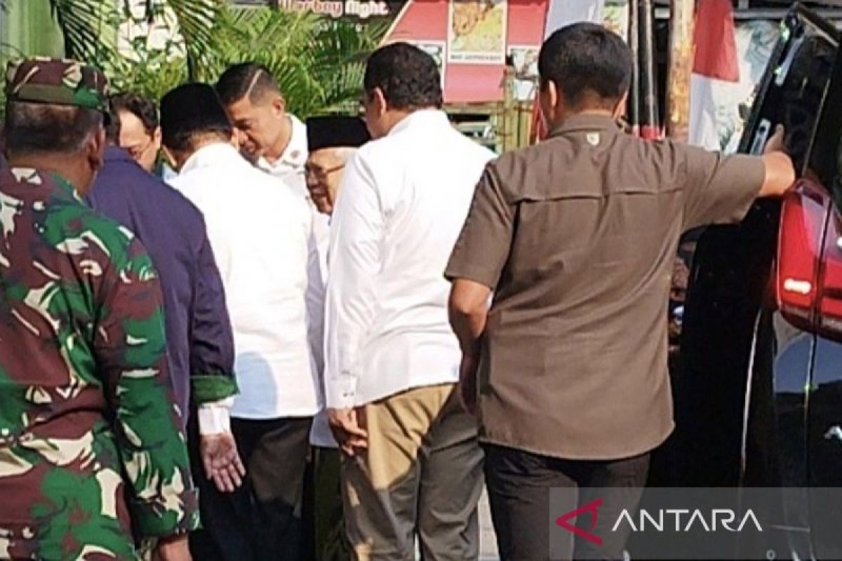 Ada isu muktamar tandingan, Wapres Ma'ruf kunjungi Kantor DPP PKB