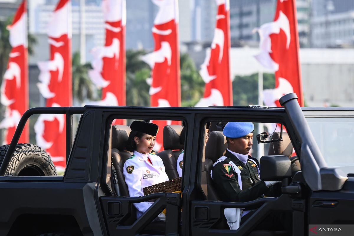 Pengembalian duplikat bendera pusaka Merah Putih - ANTARA News