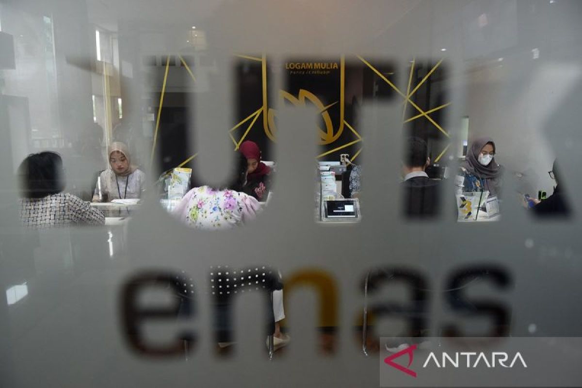 Harga emas Antam Selasa pagi naik