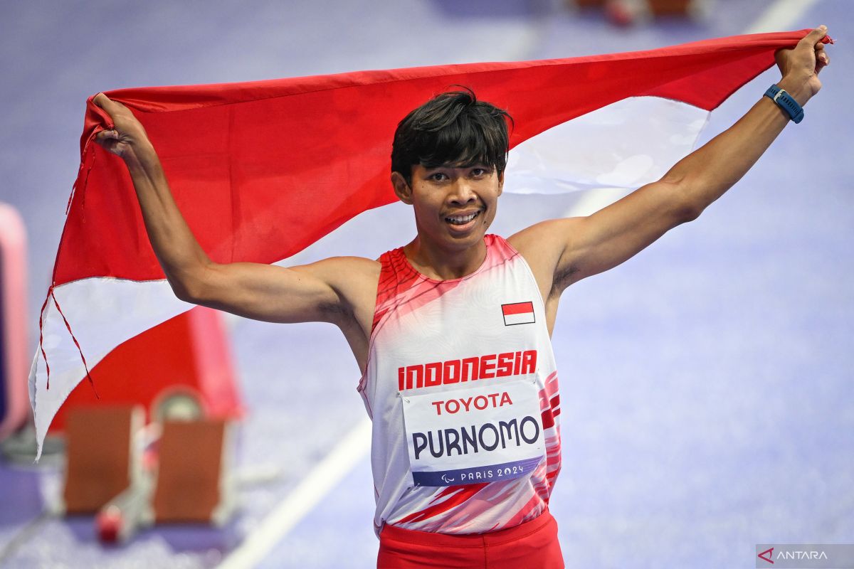 Paralimpiade Paris 2024 - Saptoyogo raih perak, medali pertama Indonesia