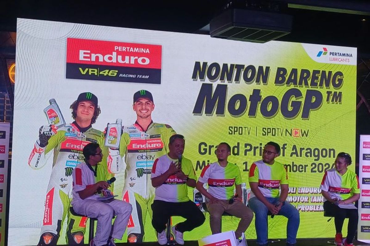 Pertamina Enduro ajak komunitas nonton bareng MotoGP