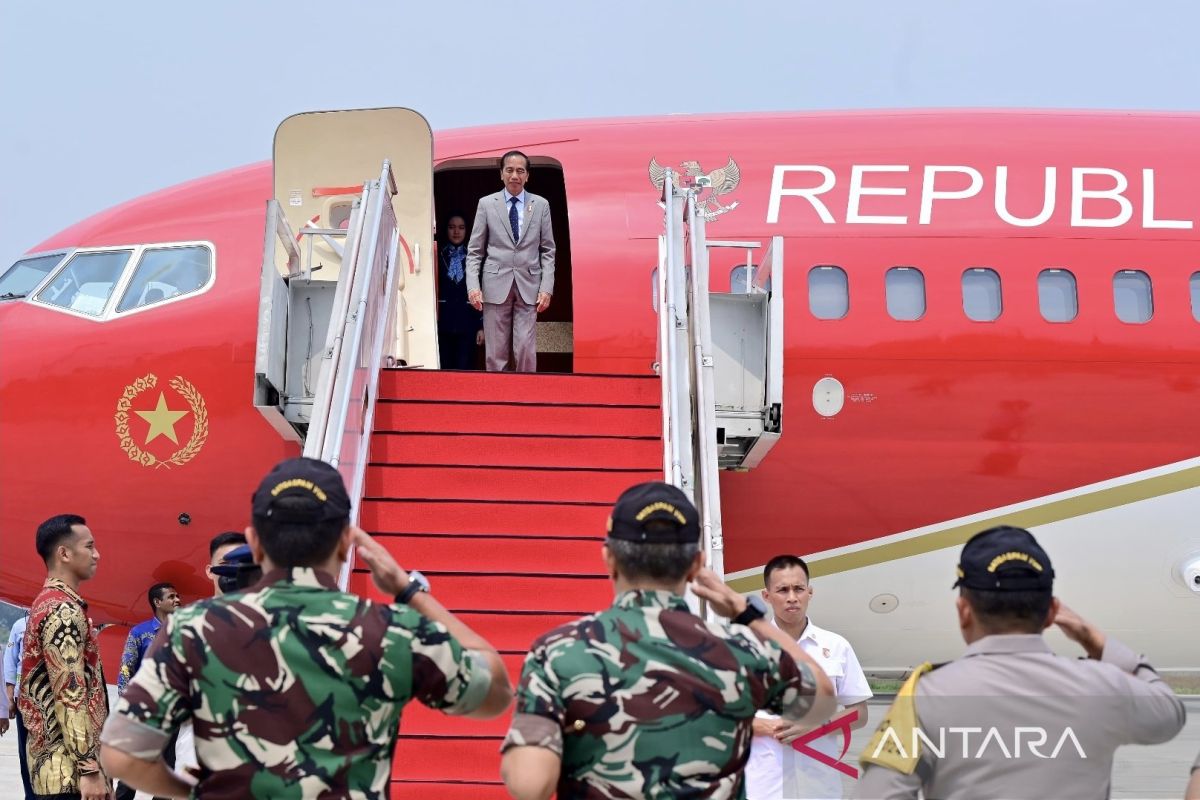 Presiden Joko Widodo bertolak ke Bali hadiri Indonesia-Africa Forum Ke-2