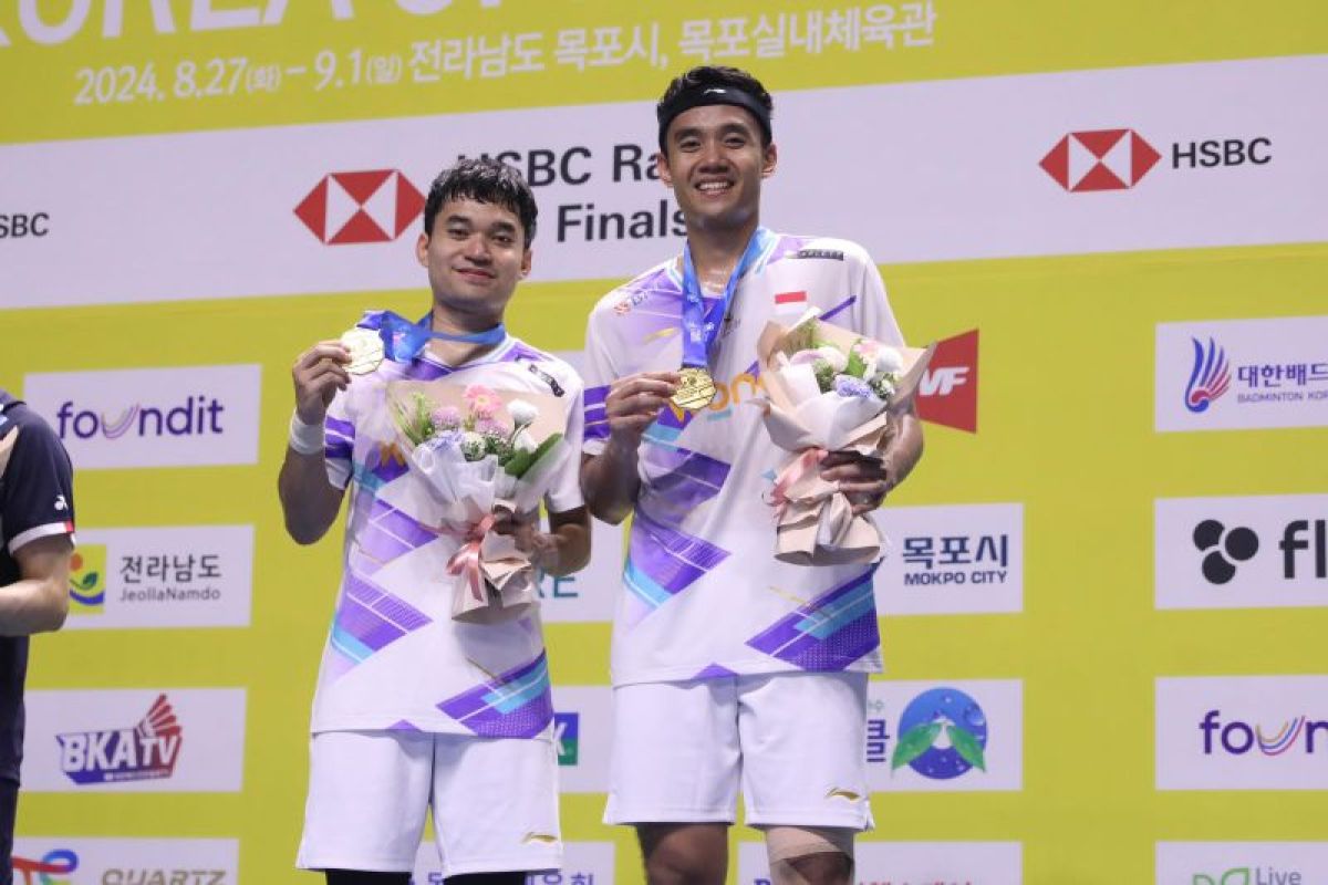 Leo/Bagas juarai Korea Open 2024