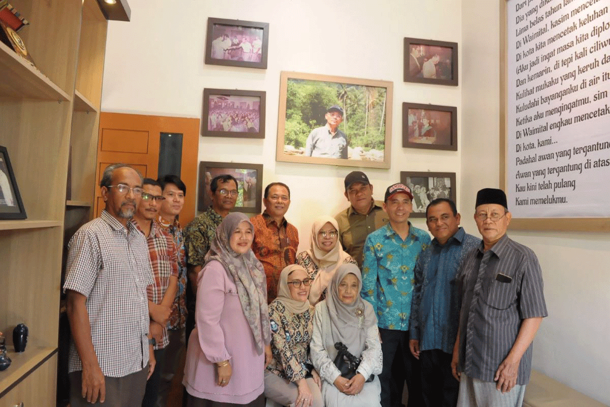 Peresmian galeri dan rumah IR Kasim Arifin