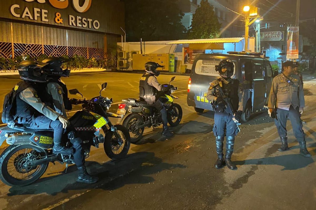 Pastikan keamanan PON, Polda Sumut intensifkan patroli malam