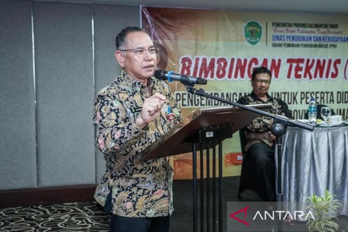 Disdikbud Kaltim  bimbing guru SLB untuk pengembangan siswa tunagrahita