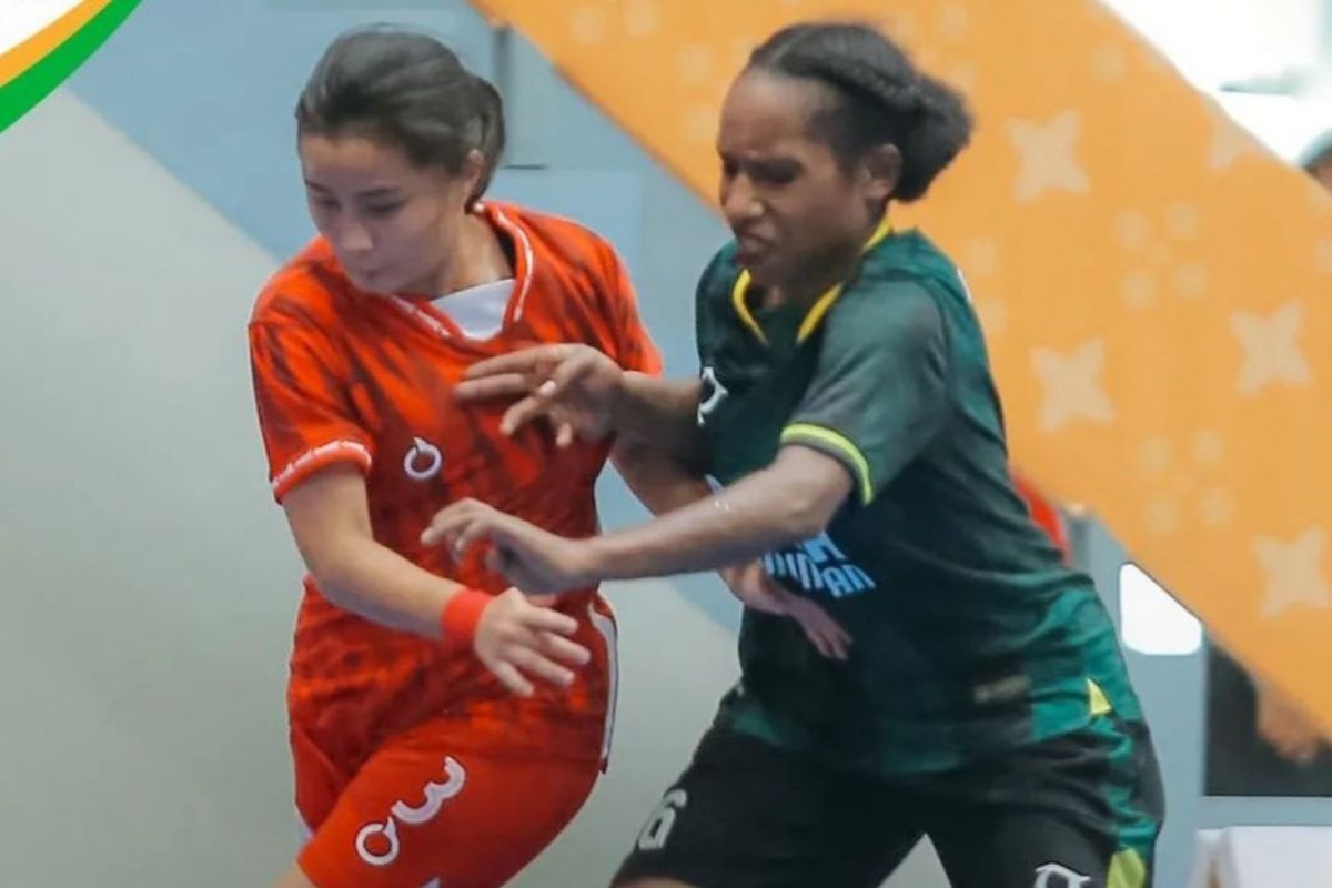 Tim futsal putri DKI Jakarta terlalu tangguh bagi Papua Pegunungan