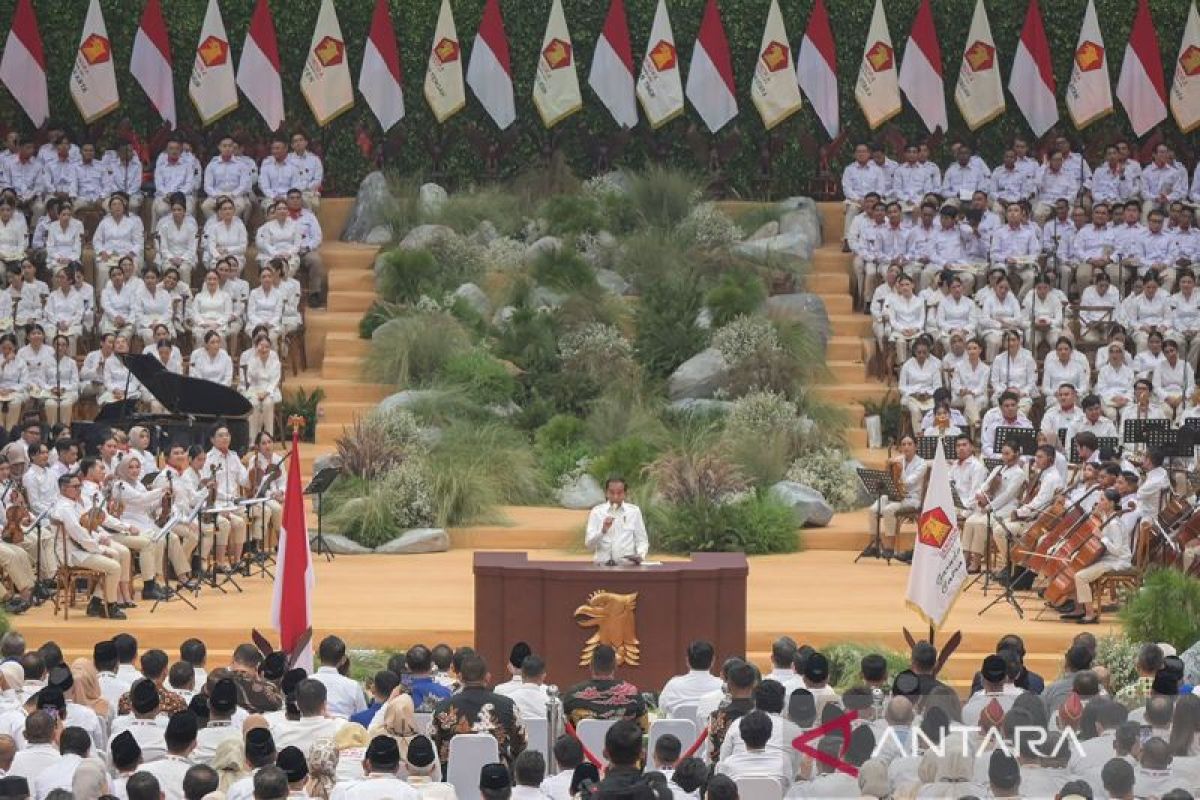 Jokowi titipkan keberlanjutan hilirisasi hingga IKN kepada Prabowo