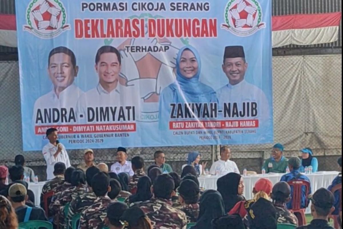 Formasi Cikoja deklarasikan dukungan untuk Ratu Zakiyah-Najib Hamas