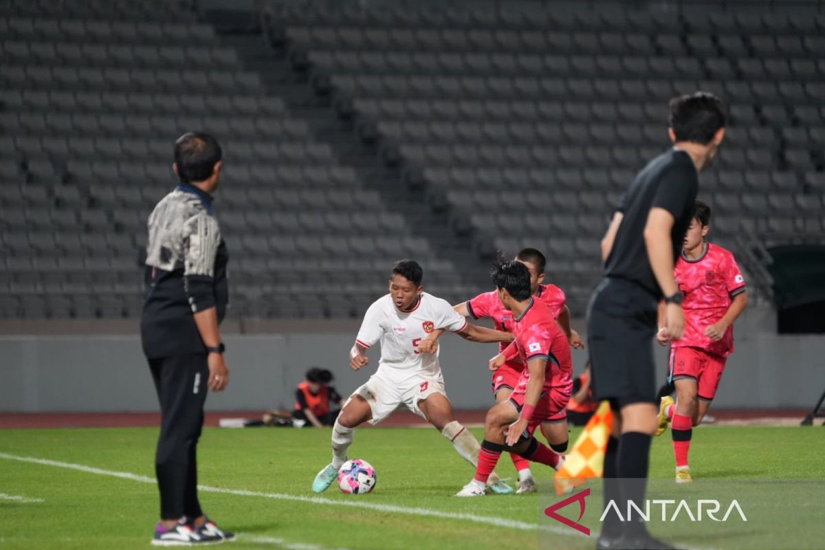 Seoul Earth on Us Cup - Indonesia kebobolan 0-3 lawan tuan rumah