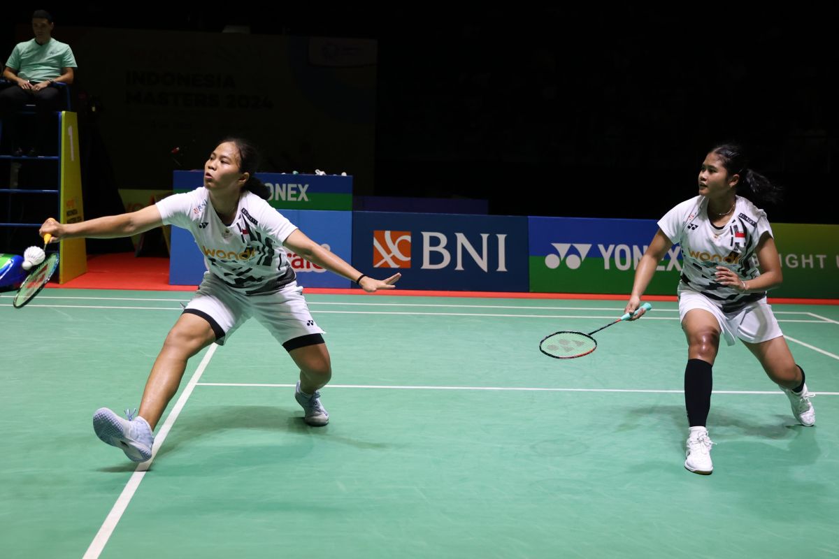 Jesita/Febi raih juara Indonesia Masters 2024 Super 100