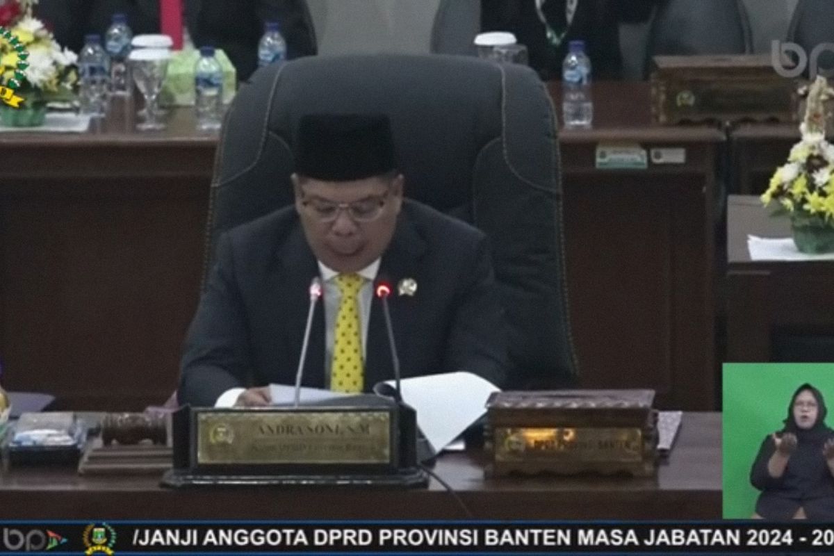 Ketua sementara DPRD Banten agendakan tinjau RSUD Banten usai dilantik