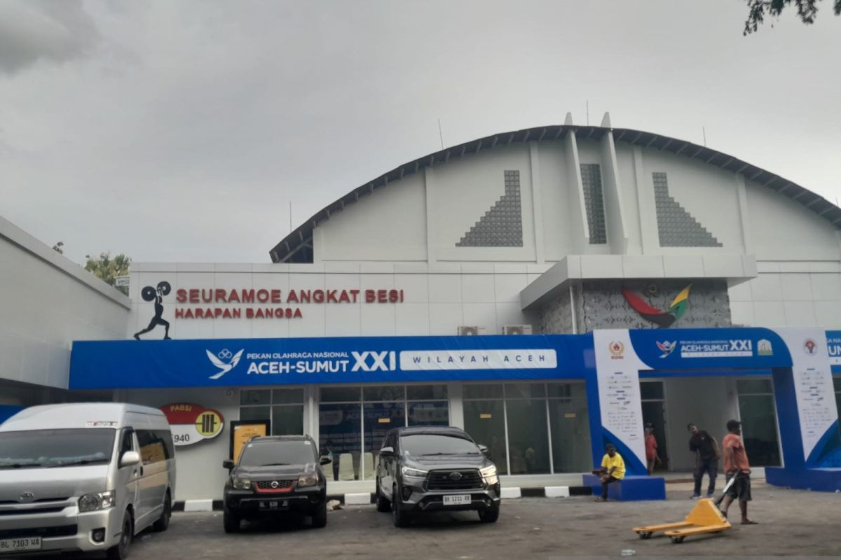 Angkat besi - Mengenal GOR khusus angkat besi Seuramoe Banda Aceh