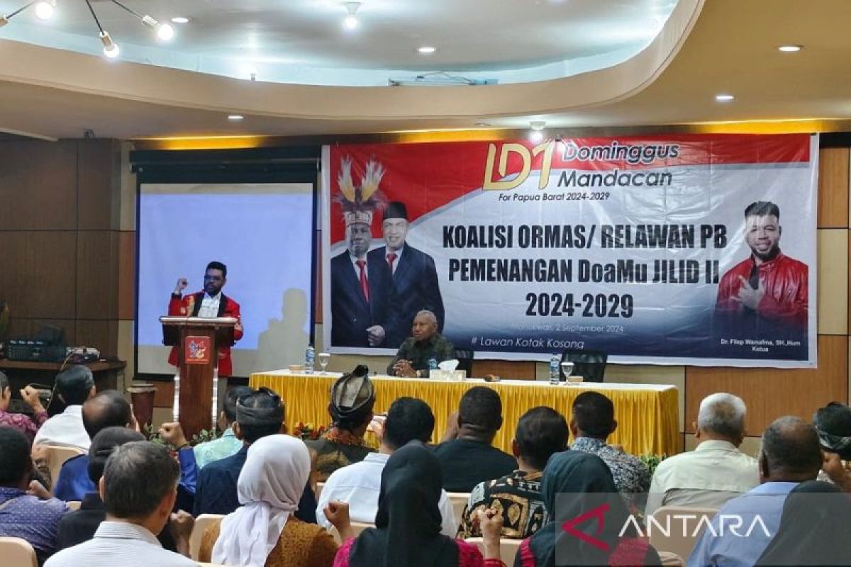 Relawan mantapkan strategi pemenangan DoaMu di Pilkada Papua Barat