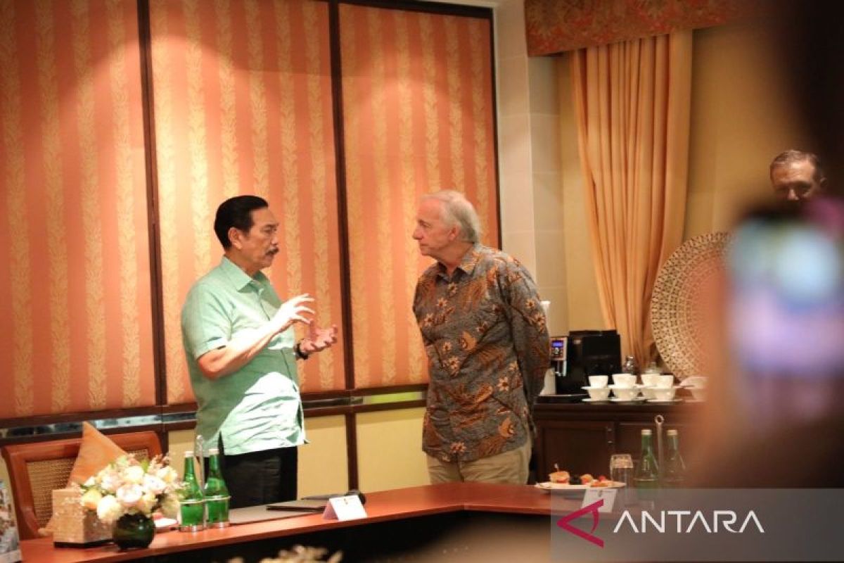 Menko Luhut temui filantropis untuk minta pandangan soal family office