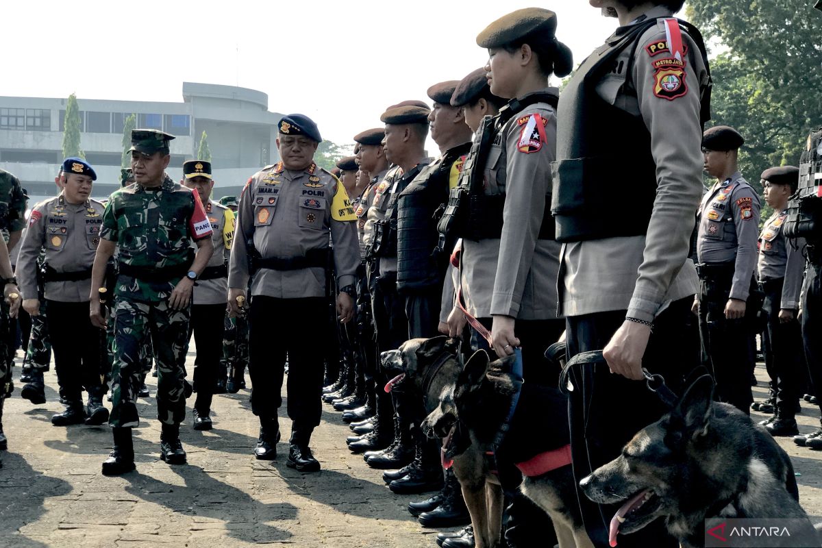 Kunjungan Paus Fransiskus di Jakarta, TNI-Polri siapkan 9.030 personel gabungan