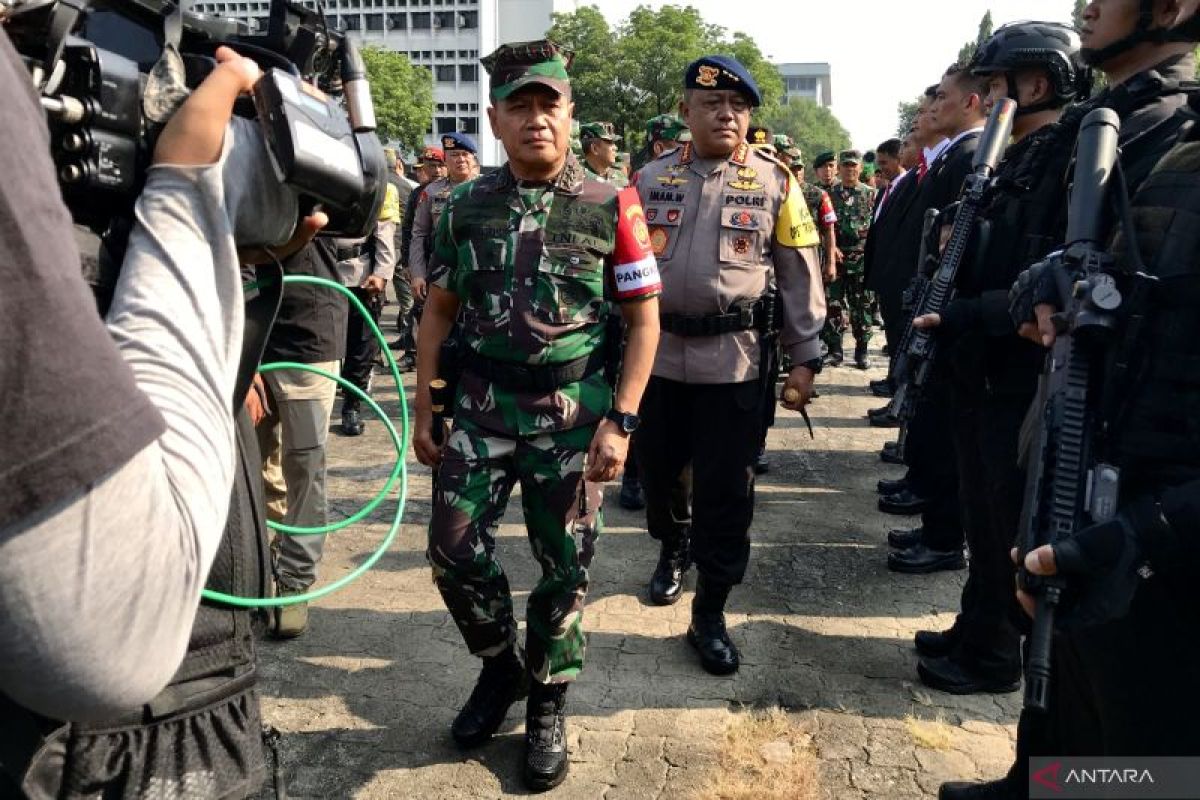 Sniper dan Densus 88 disiagakan untuk pengamanan Paus Fransiskus di Jakarta