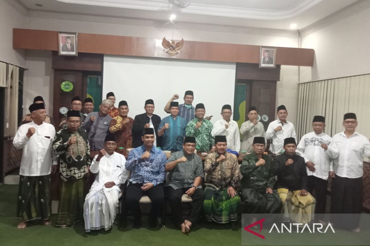 Pasangan Joko-Rony silaturahmi ke PCNU Bantul minta doa restu Pilkada aman