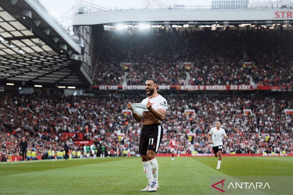 Liga Inggris - Liverpool catat kemenangan ketiga usai tekuk MU 3-0