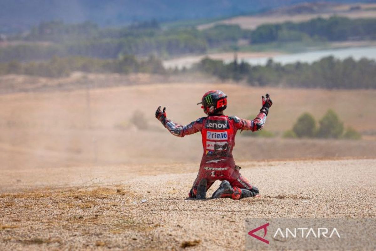 Bagnaia akui masih derita rasa sakit akibat cedera di Aragon