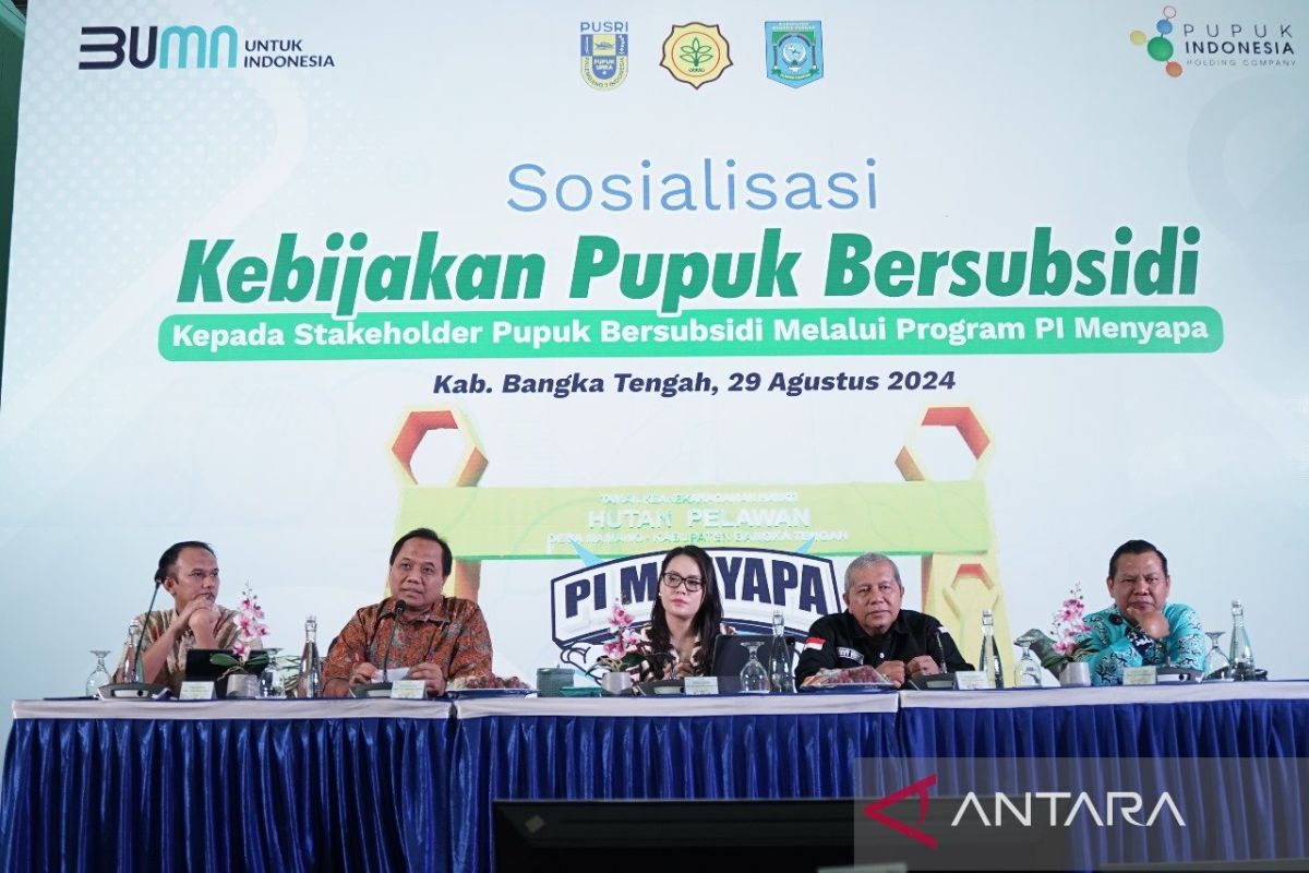 Ajak Petani tebus pupuk bersubsidi, Pupuk Indonesia: mudah, cukup pakai KTP