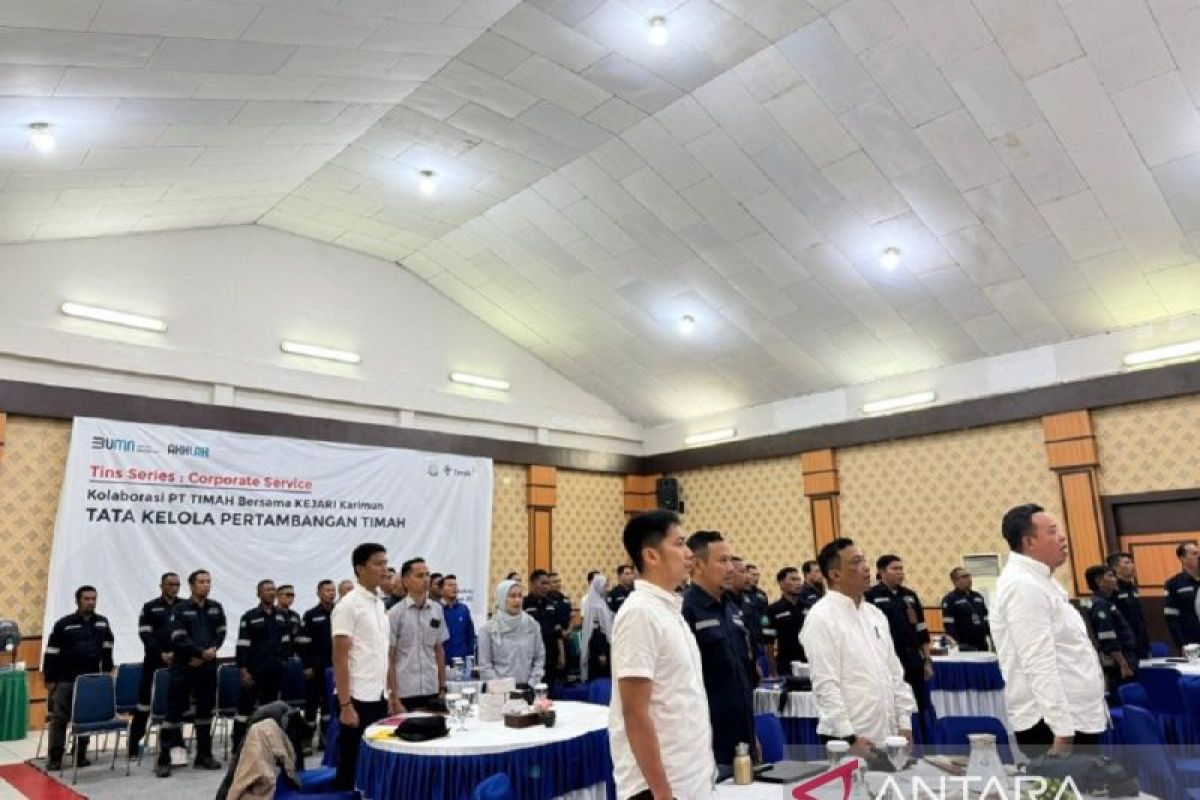 PT Timah - Kejari Karimun gelar workshop tata kelola tambang