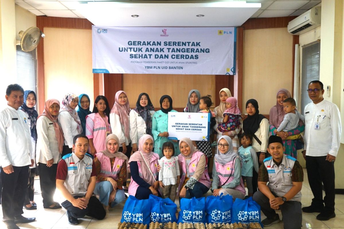 Srikandi PLN Banten salurkan bantuan pengentasan stunting