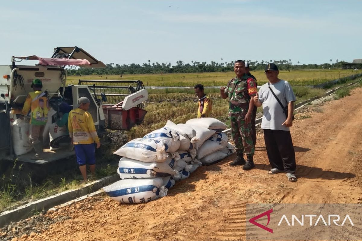 TNI dukung swasembada pangan di Bangka Selatan