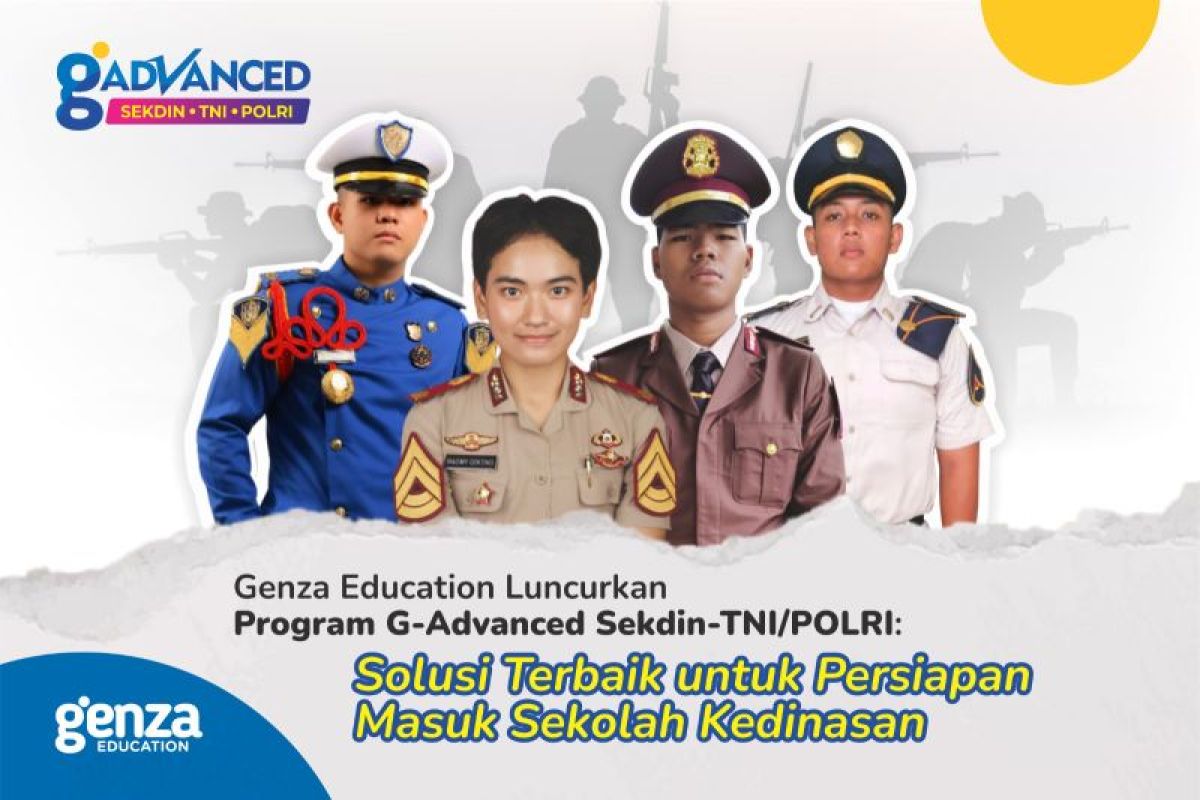 Genza Education luncurkan Program G-Advanced Sekdin-TNI/POLRI, solusi terbaik persiapan masuk sekolah kedinasan