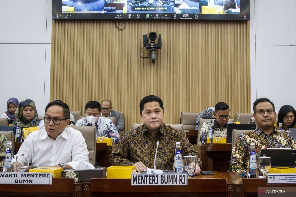 Anggaran Kementerian BUMN untuk 2025 ditetapkan Rp277,5 miliar