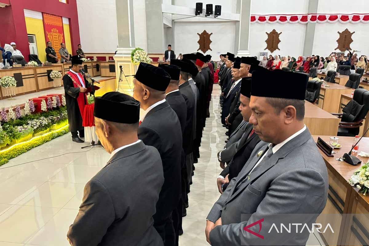 Anggota DPRK Aceh Timur dilantik, ini pesan Pj Bupati