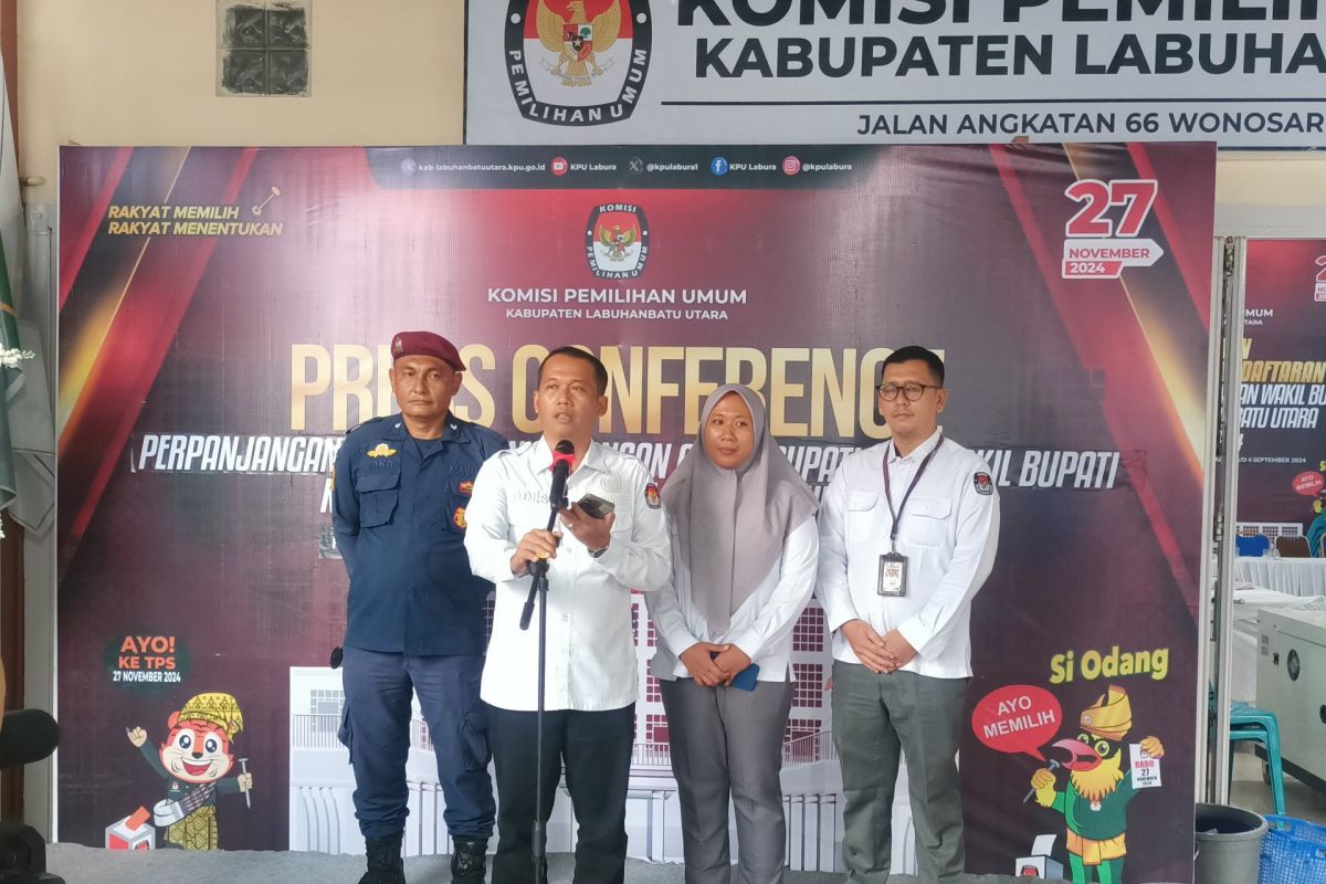 KPU Labura tetap buka perpanjangan pendaftaran