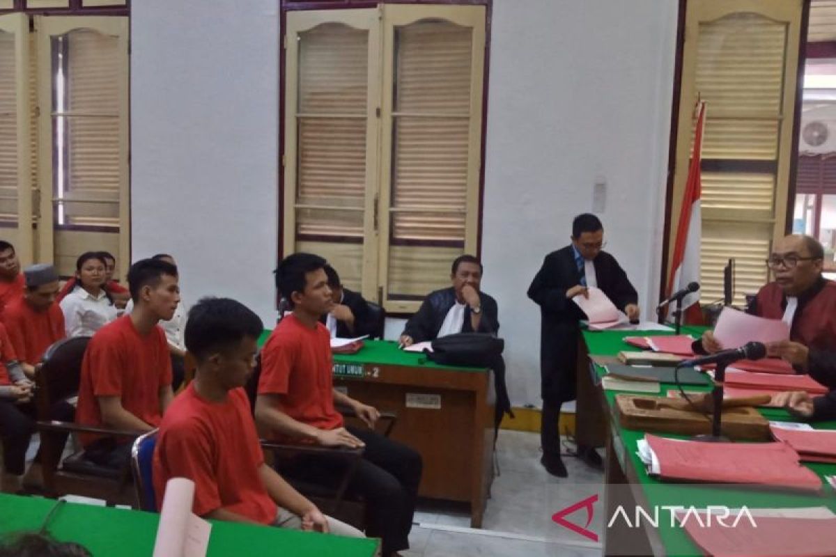 Tiga anggota geng motor di Medan dituntut 12 tahun penjara, ini kasusnya