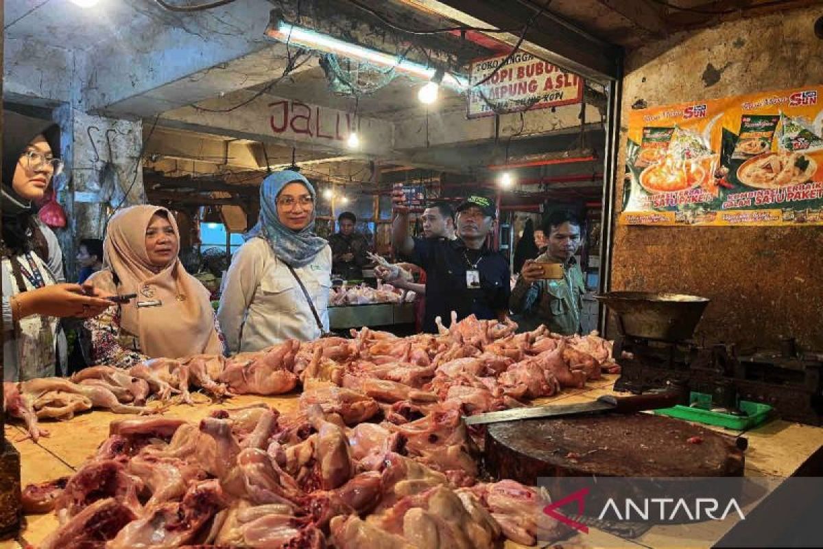 Harga pangan Senin mayoritas naik: Daging ayam jadi Rp40.990 per kg