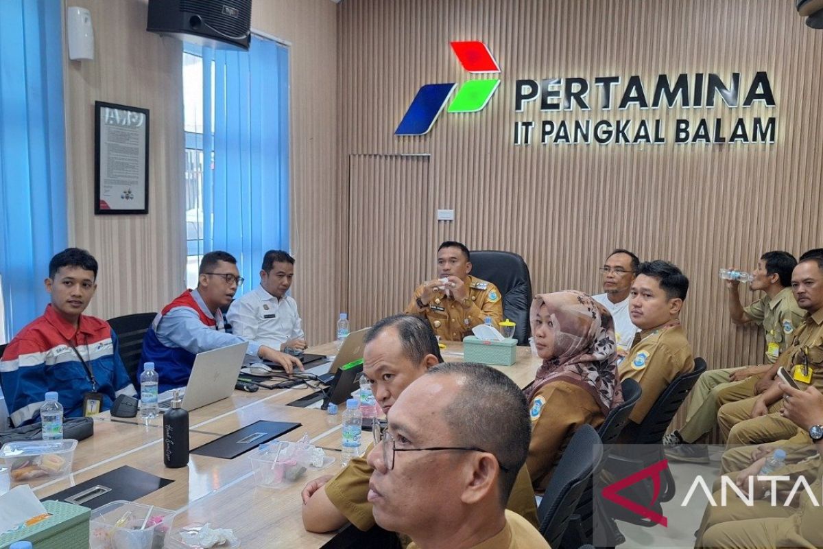 Pertamina serahkan empat program CSR untuk dikelola Pemkot Pangkalpinang