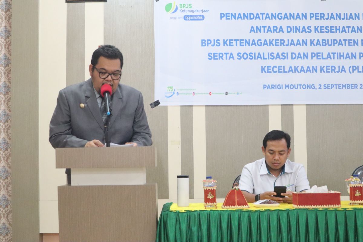 Pemkab Parigi Moutong dan BPJAMSOSTEK edukasi pelayanan publik Jamsostek