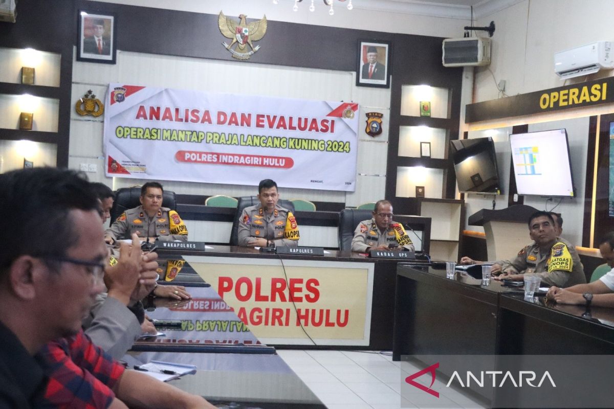 Polres Inhu petakan potensi hal mengganggu pilkada