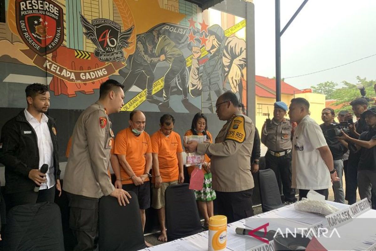 Polisi tangkap empat pelaku penipuan di Jakarta Utara