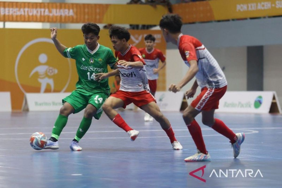 Futsal - Tim Putra Kalimantan Timur pastikan tiket semifinal PON 2024