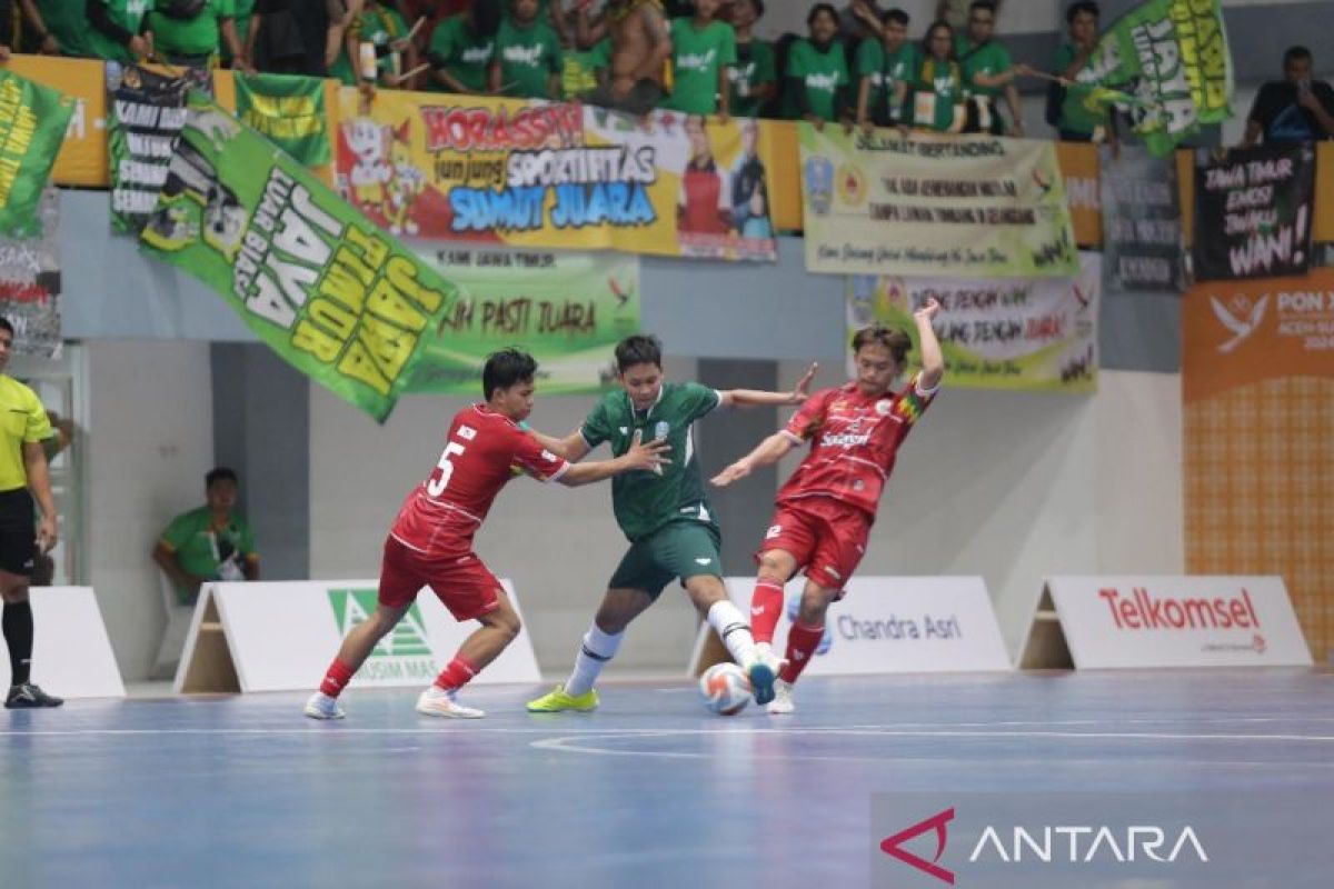 Tim futsal putra Jawa Timur buka peluang ke semifinal PON 2024