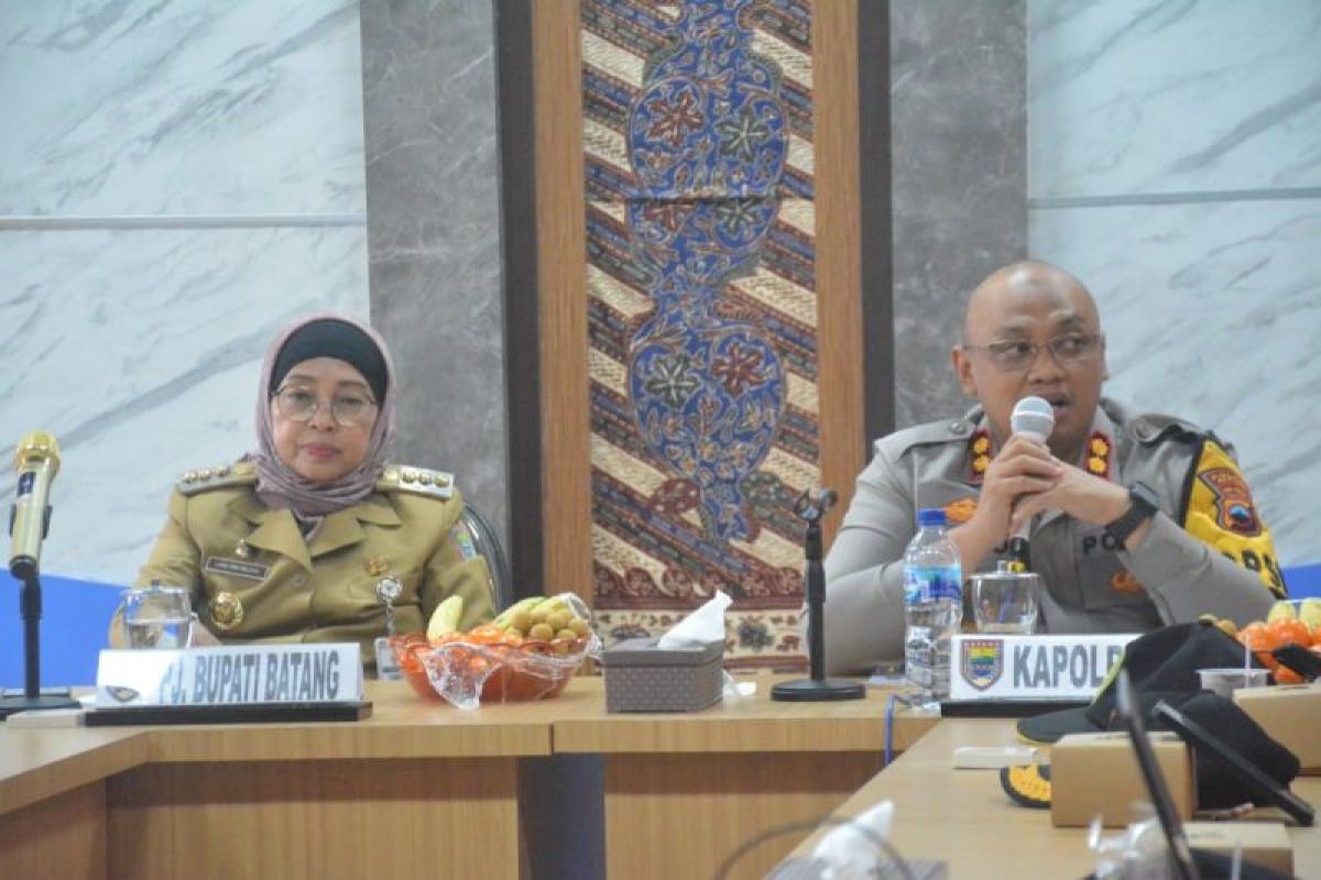 Polres dan Pemkab  Batang sosialisasikan pengurangan risiko bencana