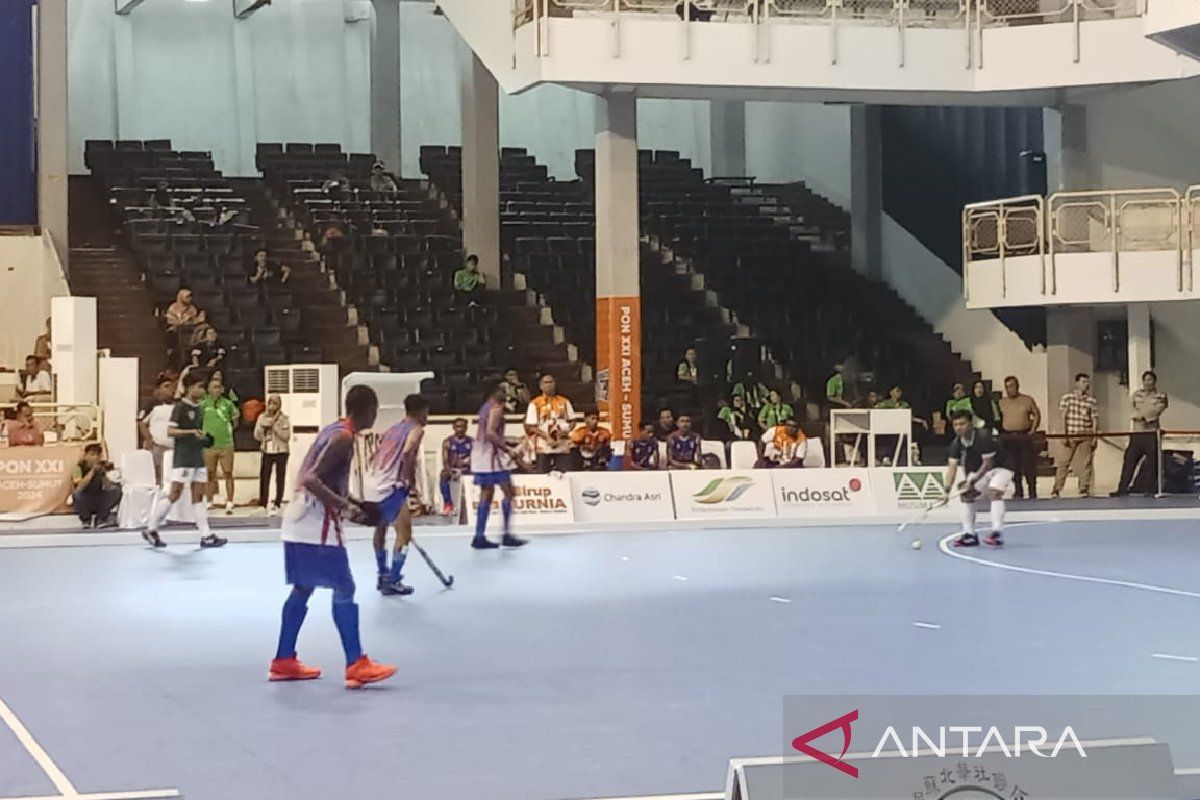 Jawa Timur libas Papua 6-0 dalam hoki  indoor PON 2024