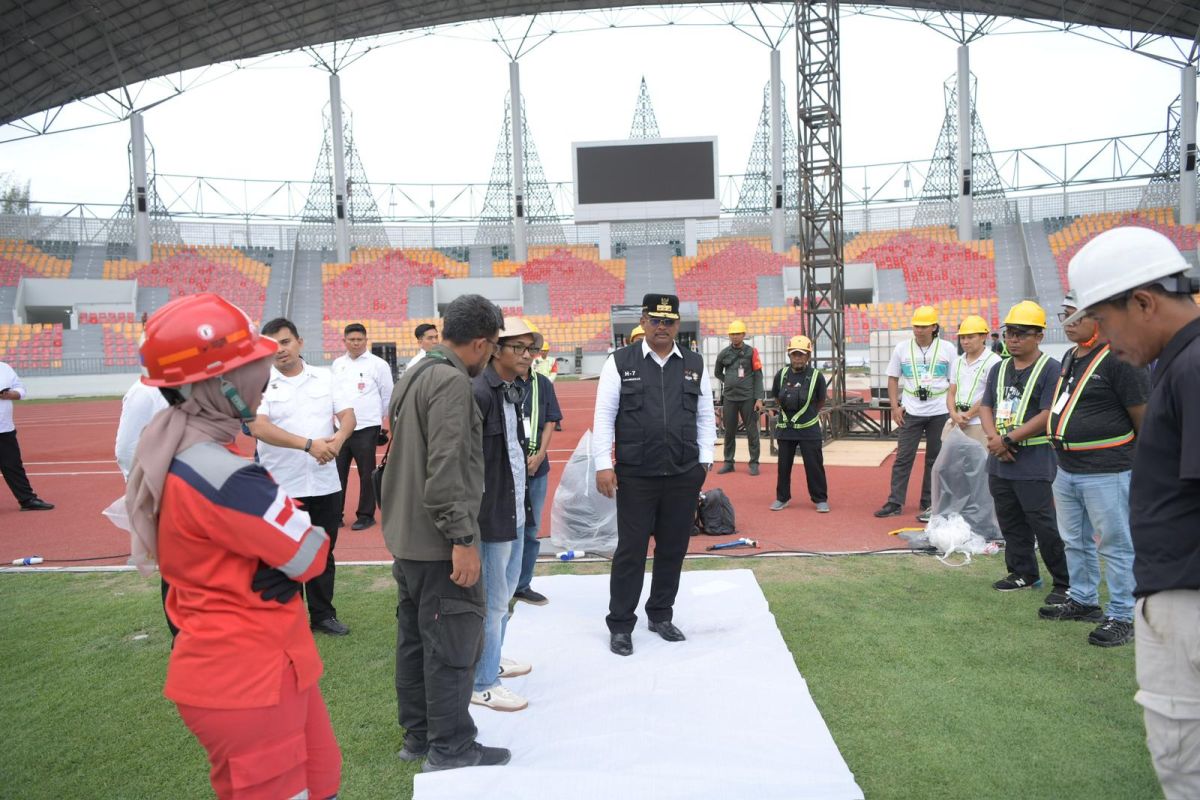 Gubernur Aceh pastikan semua venue PON siap sesusai jadwal