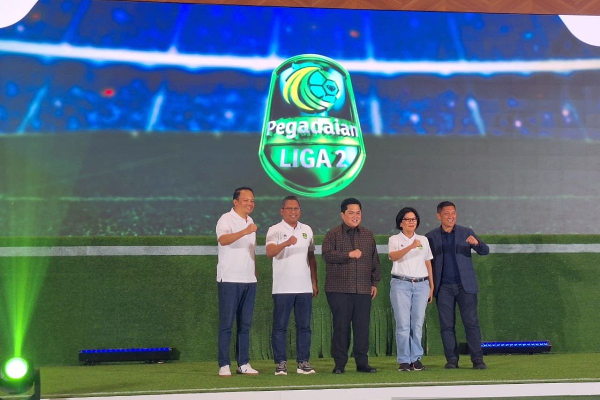 PT Pegadaian kembali jadi sponsor utama Liga 2 Indonesia 2024/2025